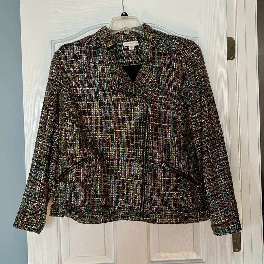 Coldwater Creek bomber style jacket.